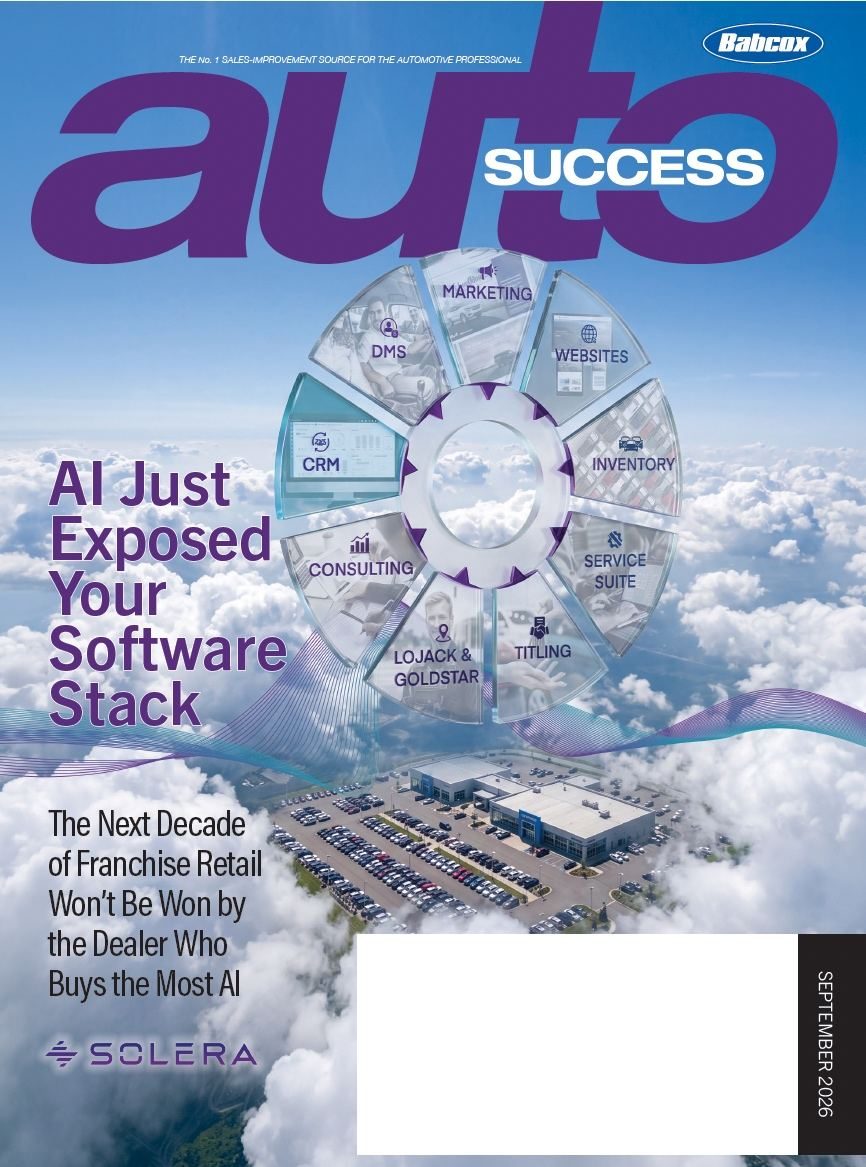 AutoSuccess September 2026 cover