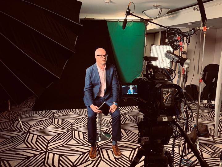 On camera · Interview series set