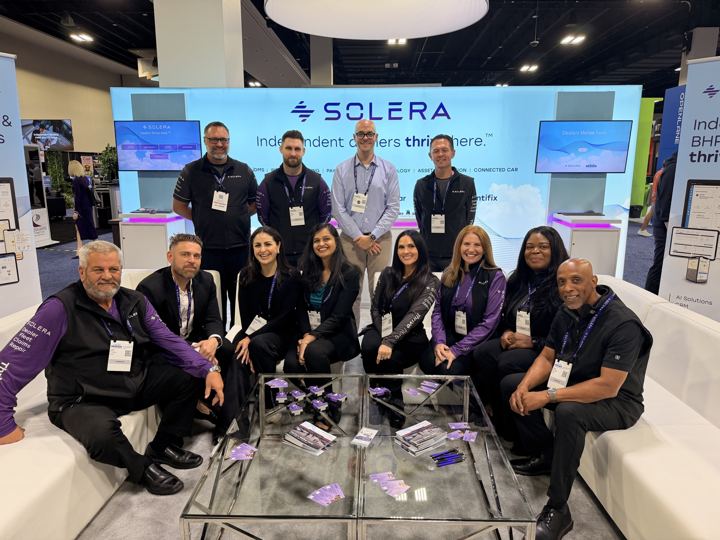 Solera booth · Team lounge