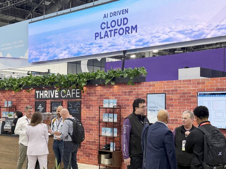 Thrive Cafe booth